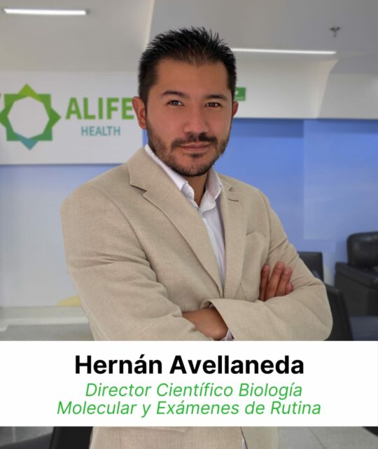 Director Científico Biología Molecular Laboratorio Clínico en Bogotá Alife Health